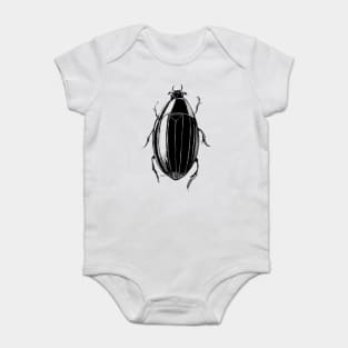 Swim Beetle Baby Bodysuit